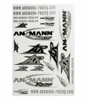 Aufkleber Dekorbogen Ansmann Racing Sticker FG Virus