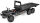 Traxxas TRX-6 Ultimate RC Hauler Flatbed Truck 1/10 6x6 RTR 6WD Brushed 2,4 GHz Tempomat Wasserfest TRX88086-4BLK