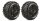 LOUISE X-Mallet Sport-Reifen Felge schwarz 24mm TRAXXAS X-MAXX LOUT3350B