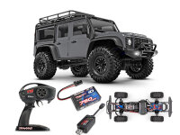 TRAXXAS TRX-4M Land Rover Grau 1/18 RTR silber...