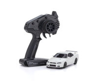 Mini-Z AWD Nissan Skyline GT-R V-Spec Nur.II R34 White...