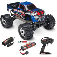 TRAXXAS Stampede 4x4 Blau incl. Akku &amp;Ladeger&auml;t...