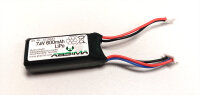 Absima LiPo 2S/7.4V 600mAh 1010043 für Micro Crawler...