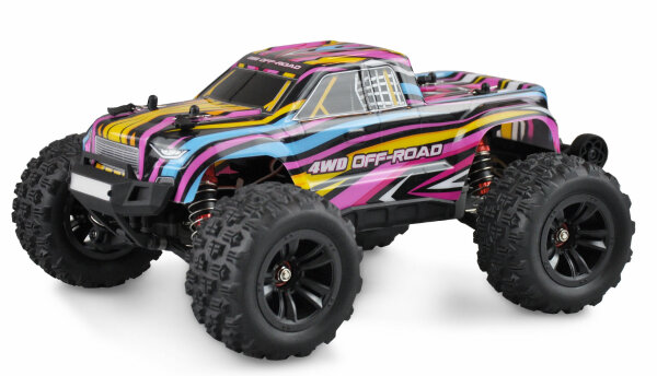 Hyper GO Monstertruck brushless 4WD 1:16 RTR blau/rot 22628