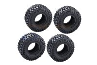 GPM Racing High Grip Reifen 1.0 incl. Einlagen  SCX24...