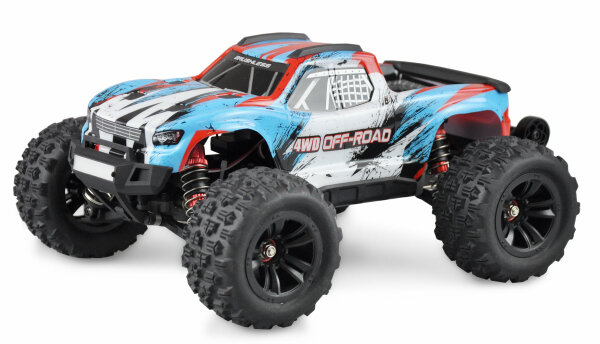 Hyper GO Monstertruck brushless 4WD 1:16 RTR blau/weiß 22627