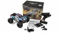 Hyper GO Monstertruck brushless 4WD 1:16 RTR blau/wei&szlig; 22627
