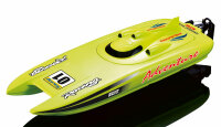 AMEWI Rennkatamaran Adventure Grün 2,4 GHz 30km/h 26074 Rennboot Speedboot #1
