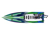 TRAXXAS SPARTAN SR grün 36-Zoll Rennboot Self-Righting Brushless TRX103076-4-GRN