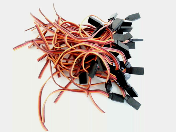 JR Anschlusskabel Servokabel 12 cm Servoverlängerung JR Stecker