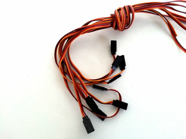 JR Anschlusskabel Servokabel 30 cm Servoverlängerung JR Stecker