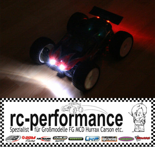 LED Beleuchtungsset für Klein + Großmodelle FG LRP HPI