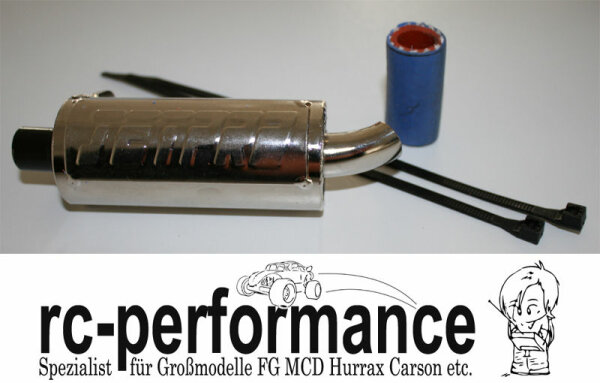 Silencer für Reso´s Jetpro Dominator Mielke FG Carson  CF MCD Hurrax Carson