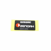 Zenoah g260 Sticker f&uuml;r Seilzugstarter Pullstarter...