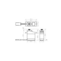 SAV&Ouml;X SH-0255MG Servo Digital Nano Micro...