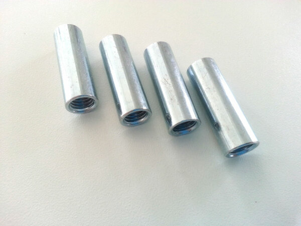Abstandsbolzen M10 Innengewinde 40mm Länge FG Abstandshalter Gewindehülse