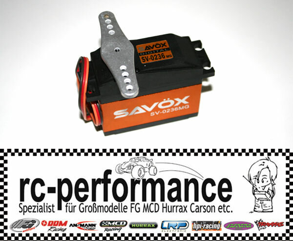 Alu Servohorn f&uuml;r Sav&ouml;x SV-0235MG SV-0236MG Servo Savox FG MCD Hurrax Carson