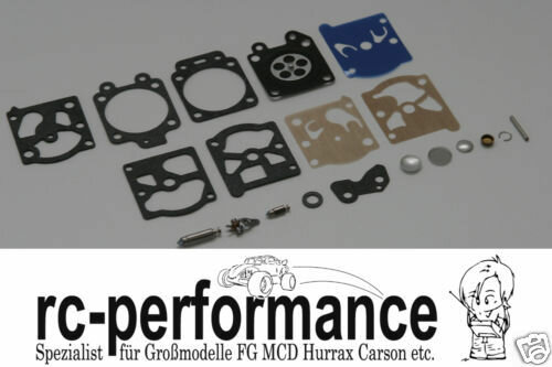 Reparatur Kit f&uuml;r Walbro Vergaser FG Beetle Marder Carbon Fighter MCD HPI