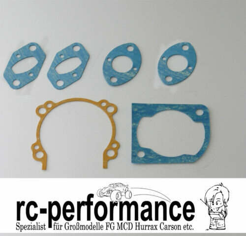 Dichtungssatz für FG Hurrax MCD Zenoah  6 Stück Carbon Fighter Losi g260 g230