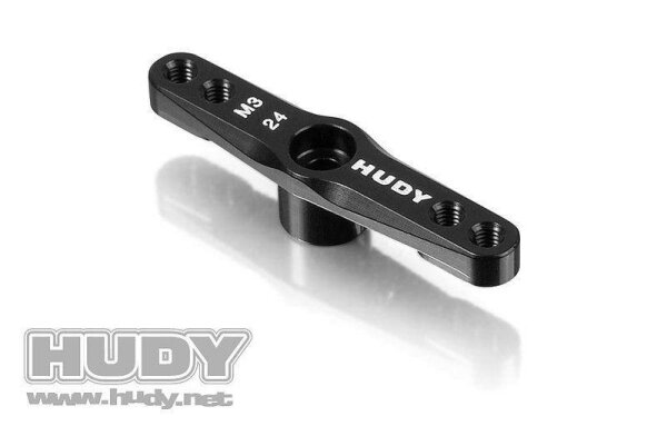 Hudy Servohorn 24 Z o. 25 Z incl. M3 Gewinde Hitec Futaba MPX Spektrum TG Sav&ouml;x