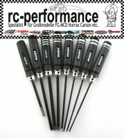 Hudy Werkzeug Set 6x Innensechskant 1x Schlitz 1x Kreuz...