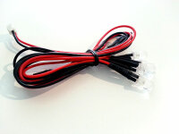 LED Beleuchtung 4 blau LED´s einbaufertig 5-10 Volt...