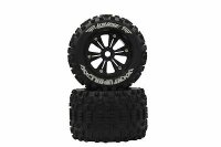 Traxxas Summit Louise Reifen+Felgen 1:8 MonsterTruck-Uphill 17mm  Räder