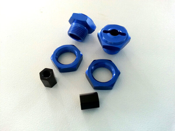Radadapter 12 -17mm 1:8 auf 1:10 Aluminium VE2