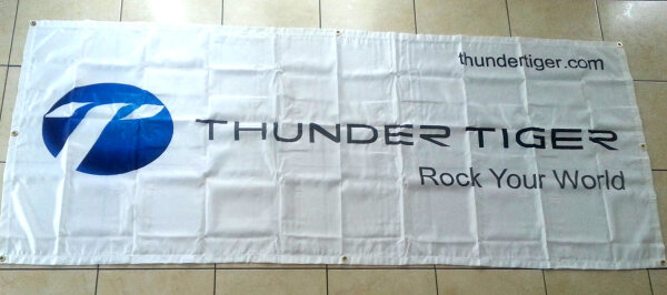 Thundertiger 1307 Banner TT ROCK YOUR WORLD Neu