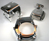 Chrom Bundle Motor Abdeckung FG MCD HPI CY Zenoah CY Sikk...