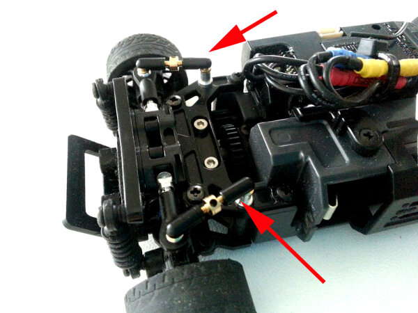 QUERLENKER MULTI LINK Abstützung AWD DWS 4WD Kyosho MDW110