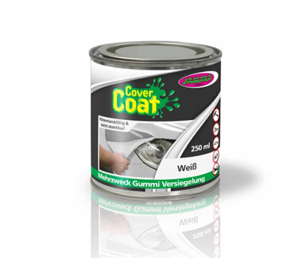 Flüssig Isolation Cover Coat weiss glänzend 250 ml Dose Flüssiggummi 231604