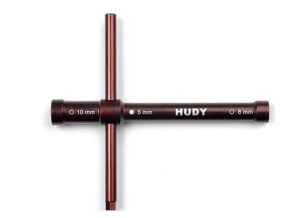 Hudy Schraubenschlüssel Glühkerzen 8mm Kupplungsmutter 10mm107581