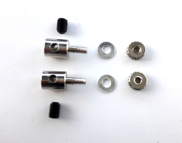 Gestängeanschluss 2,1 mm für Servo Hitec Multiplex etc....