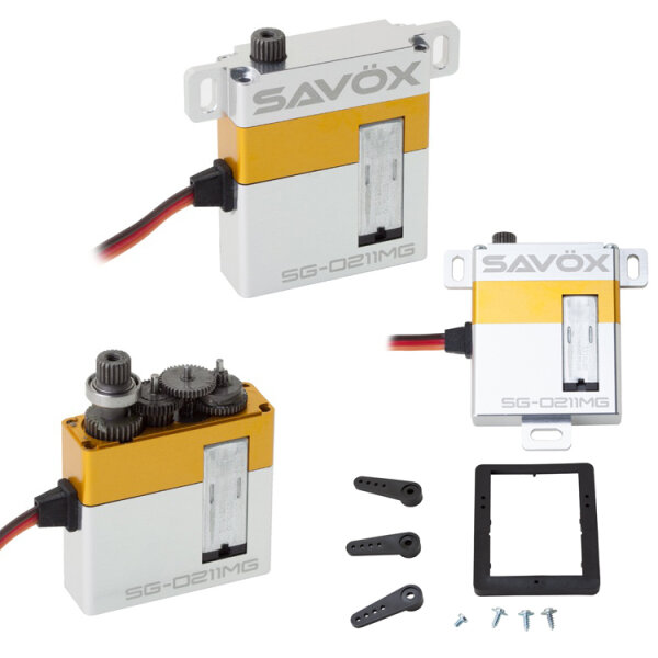 Savöx SG-0211MG Servo Hotliner Digital Mini Flächenservo
