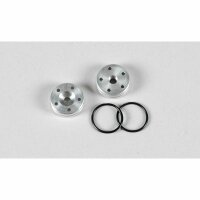Alu-Stoßdämpferkolben 14,8mm, Bohrg. 1,5, 2St....