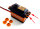 Servohalterungshülsen 4,3mm 8mm orange Team C Absima Savöx TC443 Hitec JR