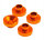 Servohalterungsh&uuml;lsen 4,3mm 8mm orange Team C Absima Sav&ouml;x TC443 Hitec JR
