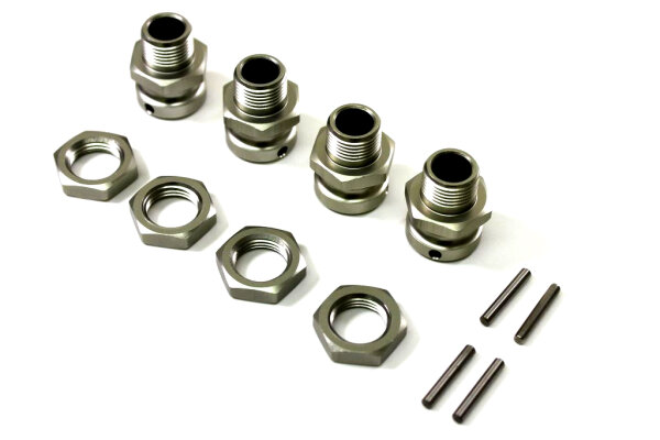 Radmitnehmer Set 17mm 4 Stk. 1:8 6 Kant 8mm Welle TG8015...
