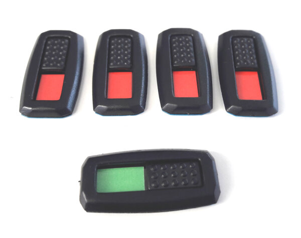 10x Lipo Marker Akku Ladezustand Anzeige rot/grün Charge...