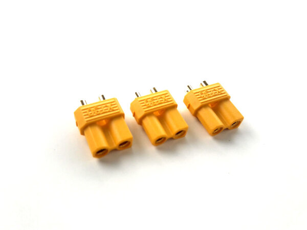 XT 30 Goldkontaktstecker Mini 3 Buchsen XT30 Mini-Z Life Warmliner Brushless 600239