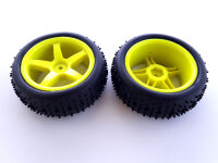 Reifen + Felgen 1:10 Offroed 12mm 6 Kant 88x34mm Jamara Major Conrad 504112