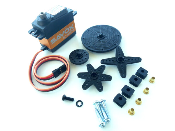 Savöx Servo SC-1258TG Digital Servo Lenkung 1:8 Titan Getriebe 12 KG Savox