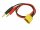 Akku-Ladekabel Goldkontakt XT90  2,5mm²  30cm 3040034 4,5mm