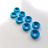 BSR SLVR Alu Beilagscheibe für Senkschrauben 4mm...