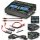 Ladegerät 2x 100 Watt 230 V 10A CTC Duo Touch 4000022 Absima
