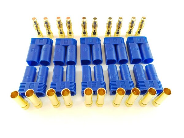 10Stk. EC5 Stecker + Buchse Set (5 Paar) AMASS...