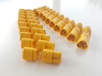 AMASS MT60 Goldkontakt Set Stecker + Buchse 10 Paar 20...