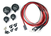 Scheinwerfer incl. LED 4 Stück Plug & Play Rund...